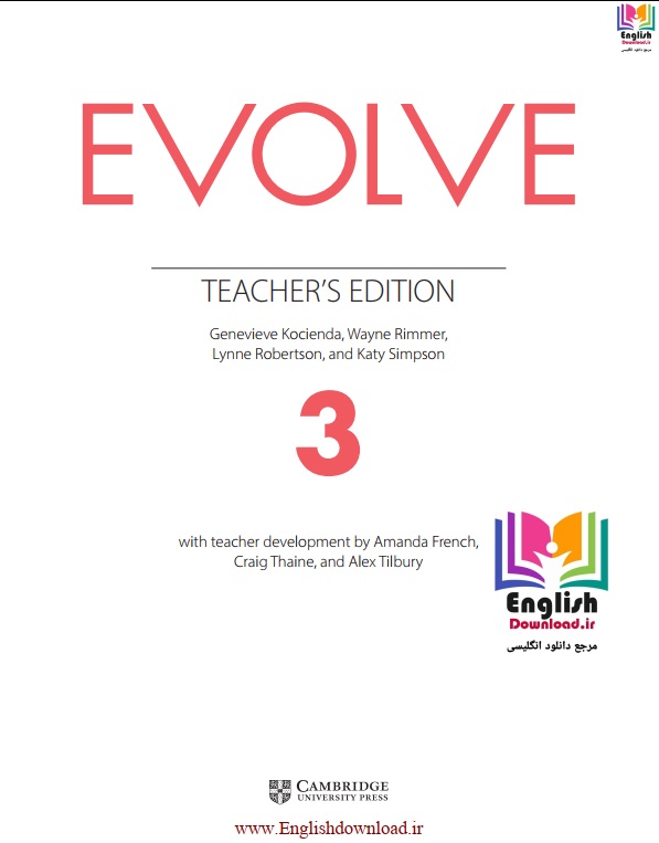 کتاب معلم Evolve 3