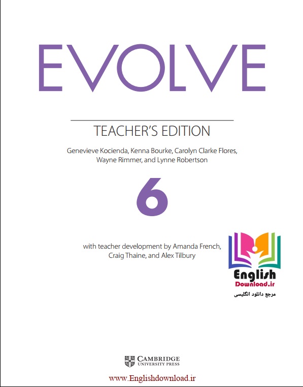کتاب معلم Evolve 6